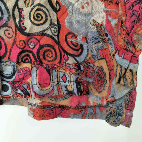 S/S 総柄オープンカラーシャツ メンズ EUR:46