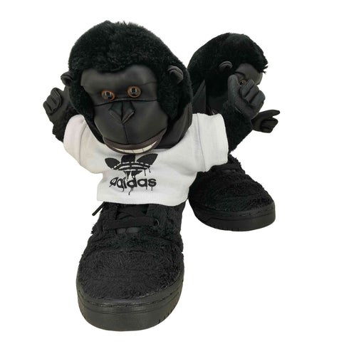 アディダス adidas Gorilla Black ゴリラのスニーカー レディース JPN:23.5