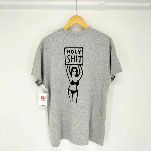 ギルダン GILDAN HOLY SHIT 両面プリントクルーネック半袖Tシャツ メンズ L