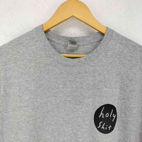 ギルダン GILDAN HOLY SHIT 両面プリントクルーネック半袖Tシャツ メンズ L