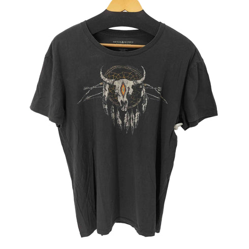 デニムアンドサプライ ラルフローレン DENIM & SUPPLY RALPH LAUREN フロントプリント S/S Tシャツ メンズ import:M