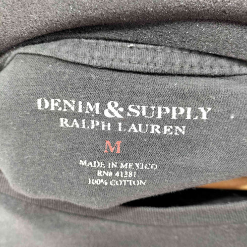 デニムアンドサプライ ラルフローレン DENIM & SUPPLY RALPH LAUREN フロントプリント S/S Tシャツ メンズ import:M