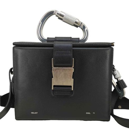 ヘリオットエミル HELIOT EMIL カラビナディテール ボックスバッグ レディース