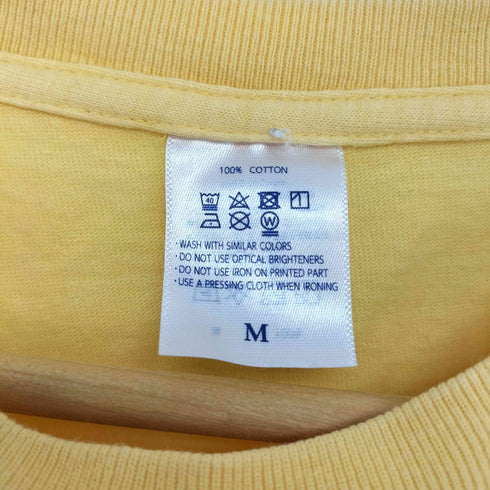 GERMAN SUPLEX 両面プリントクルーネック半袖Tシャツ メンズ M