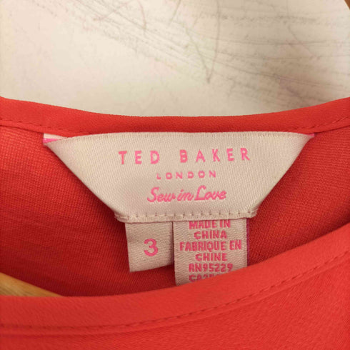 テッドベーカー TED BAKER リボンデザイン ノースリーブワンピース レディース JPN:3