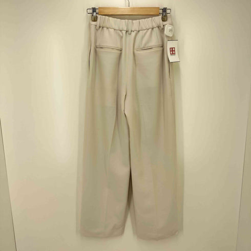 プラステ PLST 24SS PLUS STYLE ワイド パンツ テックツイル レディース JPN:M