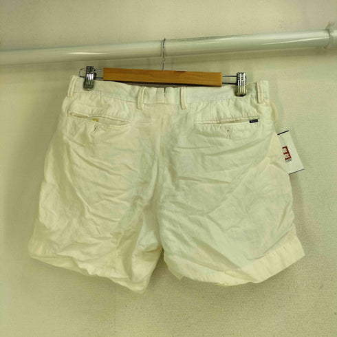 ポロラルフローレン POLO RALPH LAUREN STRAIGHT FIT リネンコットン ハーフパンツ メンズ 32
