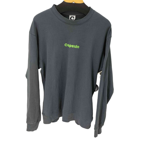 Capsule Classic Logo Crewneck Carbon メンズ import:M