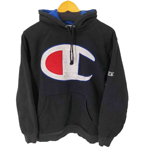 シュプリーム Supreme Stain Logo Hooded Sweatshirt メンズ import:M
