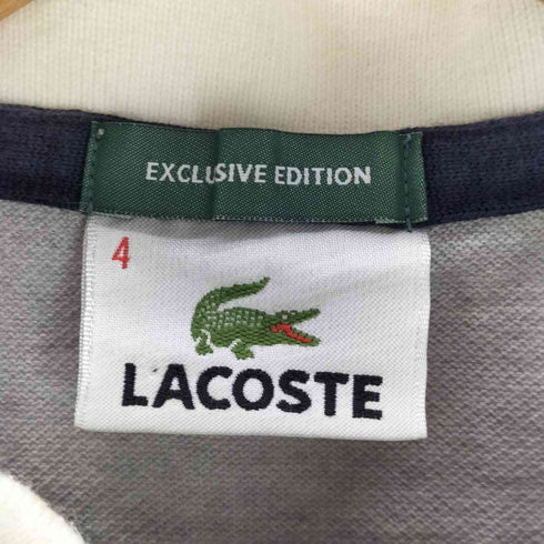 ラコステ LACOSTE マルチカラー 鹿の子ポロシャツ メンズ 4