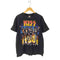 両面プリント バンドプリントクルーネックTシャツ メンズ JPN:L