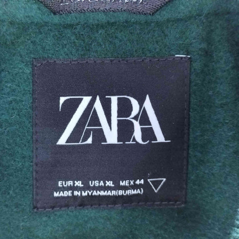 ザラ ZARA フェイクレザー切替 スタジャン メンズ JPN:XL