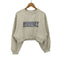 マウジー moussy 24AW RHINESTONE MOUSSY クロップド プルオーバー レディース FREE