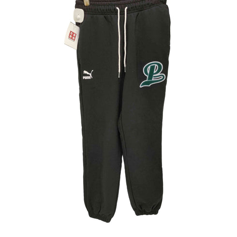 プーマ PUMA 22AW TEAM SWEATPANTS TR ロゴ ワッペン スウェット パンツ メンズ S