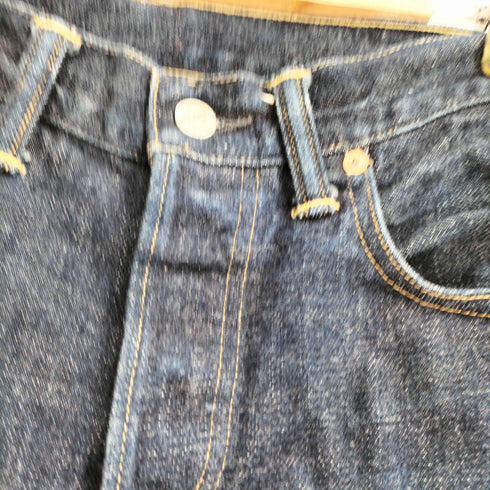 ダブルアールエルラルフローレン RRL RALPH LAUREN 20159 SLIM NARROW JAPAN WOVEN SELVEDGE DENIM 濃紺 スリムナローストレート セルビッチ デニムパンツ メンズ 31×30