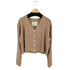 ロイアル roial CARDIGAN ショート丈パステルカラーケーディガン レディース import:S