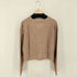 ロイアル roial CARDIGAN ショート丈パステルカラーケーディガン レディース import:S