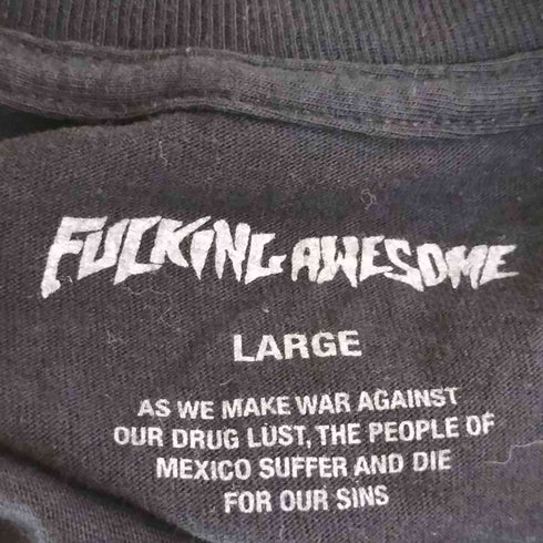 ファッキンオーサム FUCKING AWESOME Dogs Tee ドッグス プリントTシャツ メンズ import:L