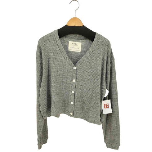 ロイアル roial CARDIGAN ショート丈パステルカラーケーディガン レディース import:S