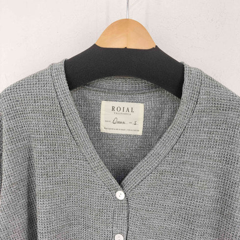 ロイアル roial CARDIGAN ショート丈パステルカラーケーディガン レディース import:S