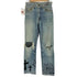 リーバイス Levis ボタン裏刻印525 ペイントリメイクデニムパンツ メンズ