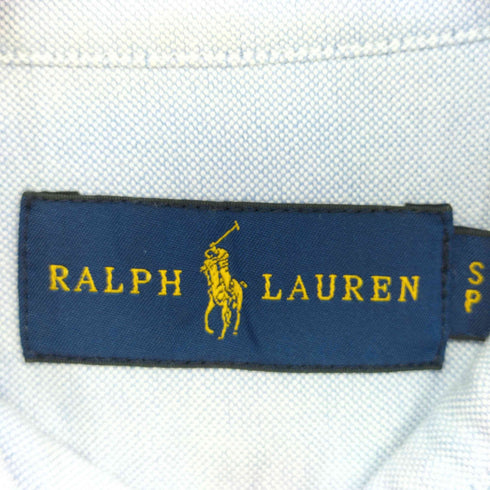 ラルフローレン RALPH LAUREN L/S ロゴ刺繍コットンシャツ レディース