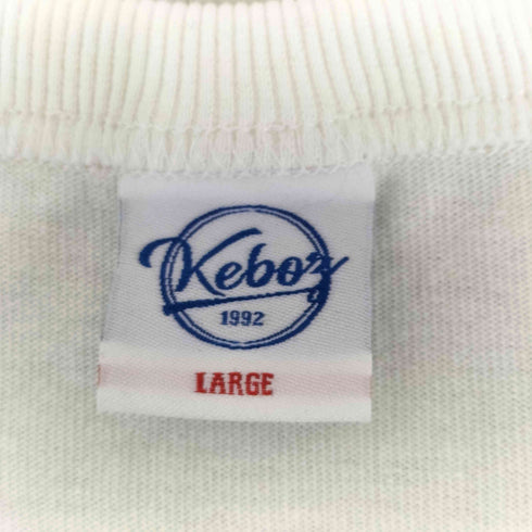 ケボズ KEboz ASAHIKAWA BASEBALL CLUB プリントS/S Tシャツ メンズ JPN:L