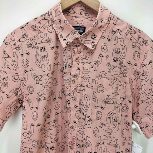 パタゴニア patagonia 22SS Go To Shirt アニマル 総柄 ゴートゥーシャツ メンズ import:S