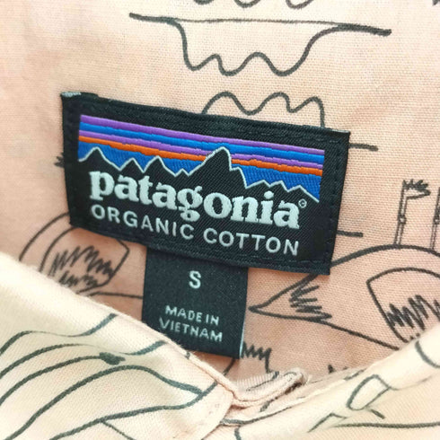 パタゴニア patagonia 22SS Go To Shirt アニマル 総柄 ゴートゥーシャツ メンズ import:S