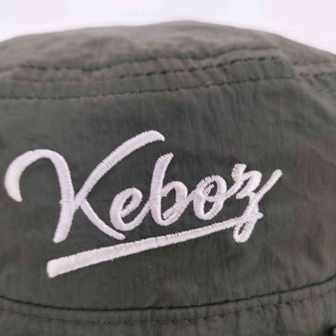 ケボズ KEboz ロゴ刺繍バケットハット メンズ