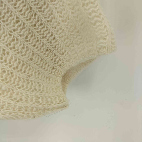 オーラリー AURALEE 23SS BRUSHED COTTON WOOL RIB KNIT SKIPPER POLO メンズ JPN:2