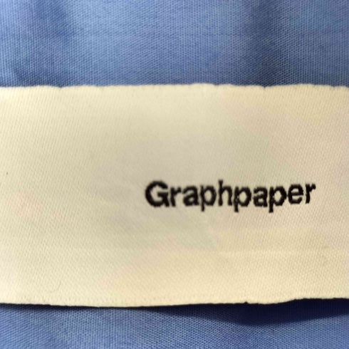 グラフペーパー Graphpaper Broad Regular Collar Shirt メンズ JPN:2