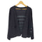 アルマーニジーンズ ARMANI JEANS ボーダー シアー カーディガン レディース 38