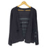 アルマーニジーンズ ARMANI JEANS ボーダー シアー カーディガン レディース 38