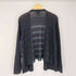 アルマーニジーンズ ARMANI JEANS ボーダー シアー カーディガン レディース 38