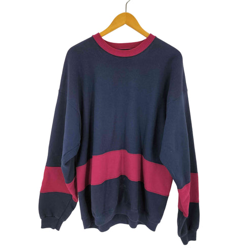 ヘインズ Hanes 90s ツートン クルーネックスウェット メンズ