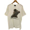 オリジナル Tシャツ クマ アニメ グラフィック プリント S/S クルーネック Tシャツ メンズ JPN:L