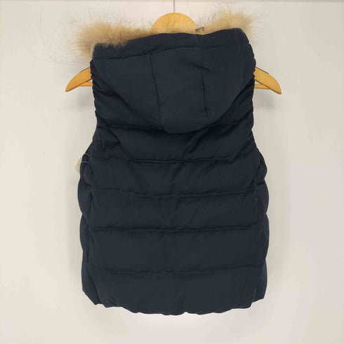 リフレクト Reflect ファー付きダウンベスト レディース