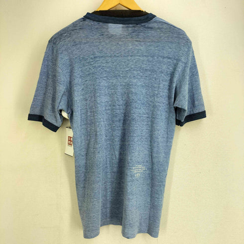 ヘインズ Hanes 90S-00S USA製 Poiy-cotton 半袖 リンガーTシャツ メンズ import:M