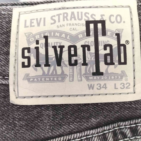 リーバイス Levis SILVER TAB ルーズフィットカーゴ デニムパンツ メンズ 34/32
