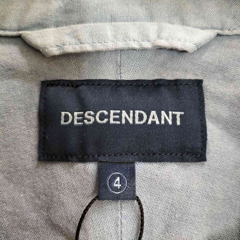 ディセンダント DESCENDANT 25SS S WIND OPEN COLLAR SS SHIRT PIGMENT DYE ウインド オープンカラー シャツ ピグメントダイ メンズ JPN:4