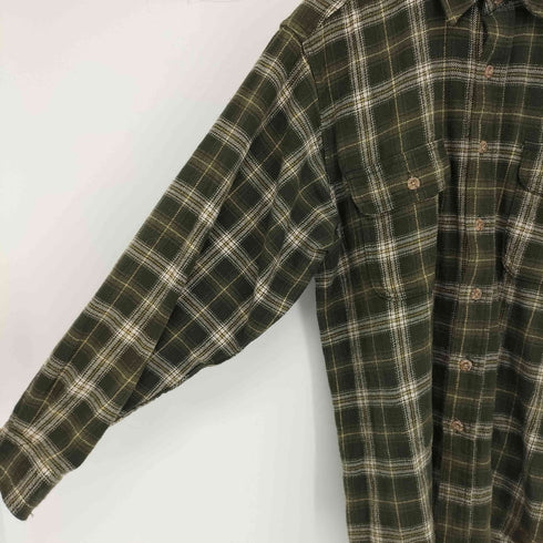 フイールドアンドストリーム FIELD&STREAM チェックコットンシャツ メンズ import:M