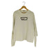 ナイキ NIKE 90-00s USA製 白タグ フロント アーム ロゴプリント ロングスリーブTシャツ メンズ import:M