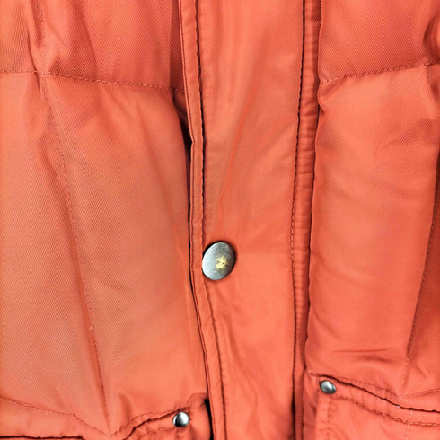 MONTEREY CARMEL 裏地チェック ロングダウンコート レディース import:L