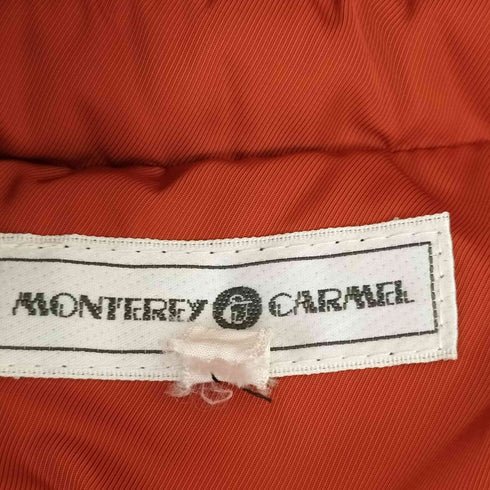 MONTEREY CARMEL 裏地チェック ロングダウンコート レディース import:L