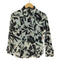 エトロ ETRO イタリア製 ハイビスカス 花柄 総柄 シェイプ L/S シャツ レディース EUR:44