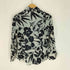 エトロ ETRO イタリア製 ハイビスカス 花柄 総柄 シェイプ L/S シャツ レディース EUR:44