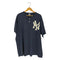 ラッセルアスレチック RUSSELL ATHLETIC 90-00s NUBLEND MLBチームロゴプリント ヘンリーネック Tシャツ メンズ XXL