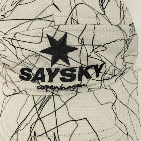 SAYSKY リバーシブル 総柄キャップ レディース