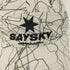 SAYSKY リバーシブル 総柄キャップ レディース